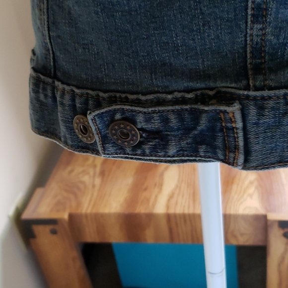 GOODFELLOW jean jacket size Large - Picture 6 of 8